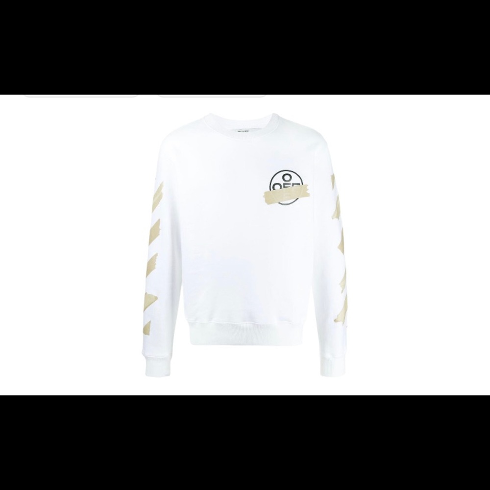 OFF-WHITE Tape Diag Arrows Sweatshirt
